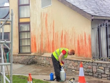 Garnteg School - Before Cleaning