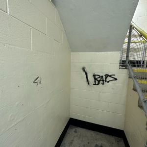 Graffiti Removal & Cleaning at RIverside Car Park