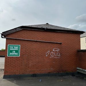 Graffiti Removal & Cleaning at RIverside Car Park