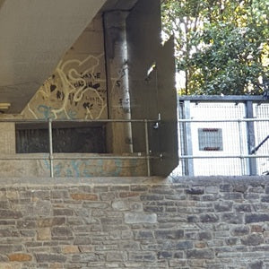 Graffiti Removal from Sirhowy Bridge in Blackwood, Gwent