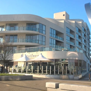 High Level Cleaning & K-Render Clean for Mirage at Portishead, Bristol