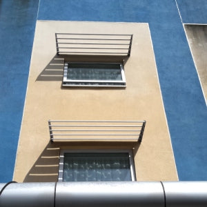 Render Building Facade Cleaning & Algae Removal Newport