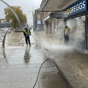Safely Remove Chewing Gum in Ebbw Vale for Blaenau Gwent County Borough Council