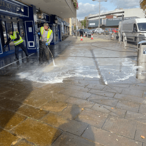 Safely Remove Chewing Gum in Ebbw Vale for Blaenau Gwent County Borough Council