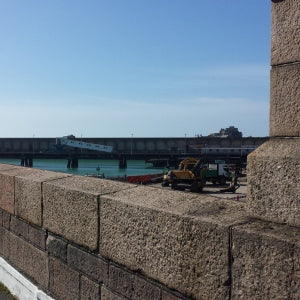 Stone Restoration & Repairs at Port of Jersey for Condor Ferries