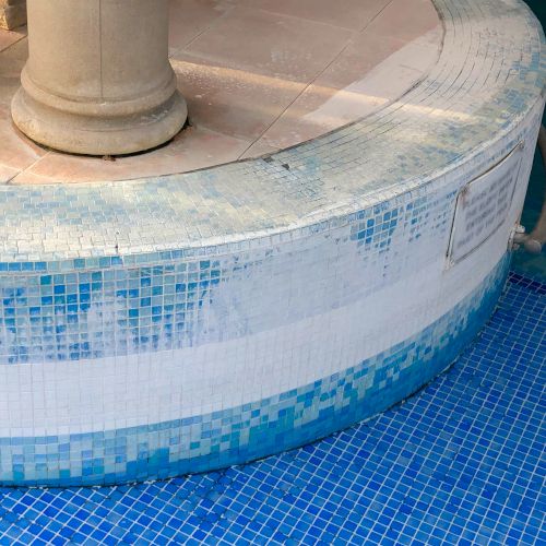 Swimming Pool Cleaning - Before (Hallmark Hotel & Spa)