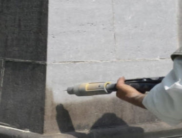 Monument Restoration Cleaning at War Memorial in Penrallt, North Wales