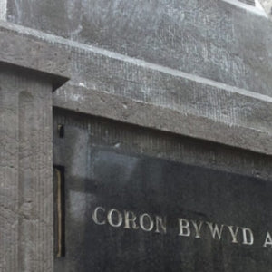 Monument Restoration Cleaning at War Memorial in Penrallt, North Wales