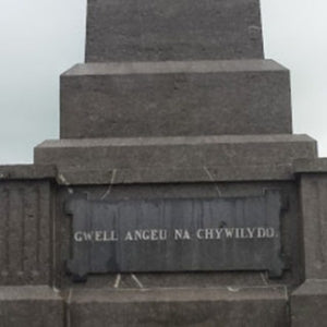 Monument Restoration Cleaning at War Memorial in Penrallt, North Wales