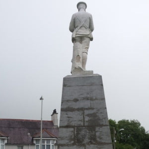 Monument Restoration Cleaning at War Memorial in Penrallt, North Wales