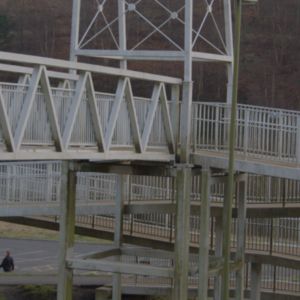 Graffiti Cleaning, Moss Removal & Algae Clean at White Rose Bridge in Caerphilly, South Wales