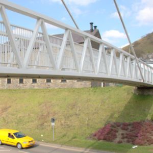 Graffiti Cleaning, Moss Removal & Algae Clean at White Rose Bridge in Caerphilly, South Wales
