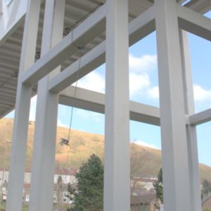 Graffiti Cleaning, Moss Removal & Algae Clean at White Rose Bridge in Caerphilly, South Wales