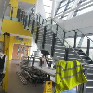 Commercial Cleaning Stairs